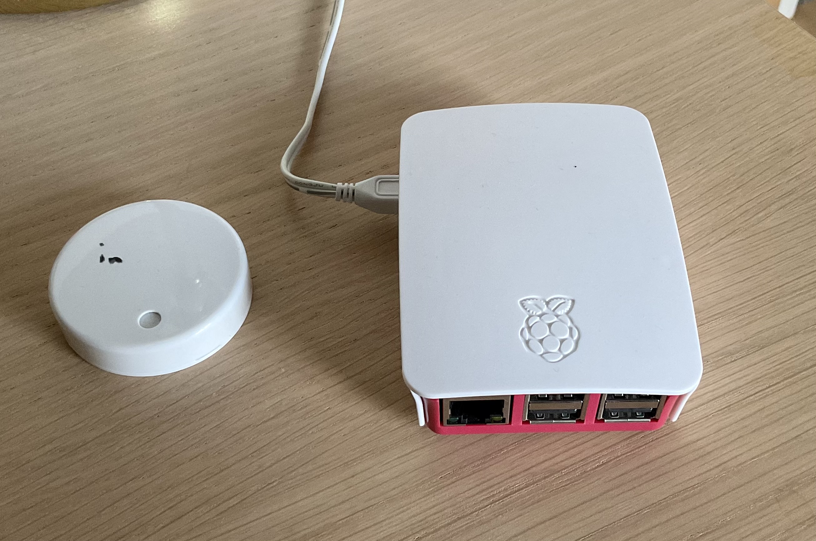 Raspberry Pi with Ruuvi Tag